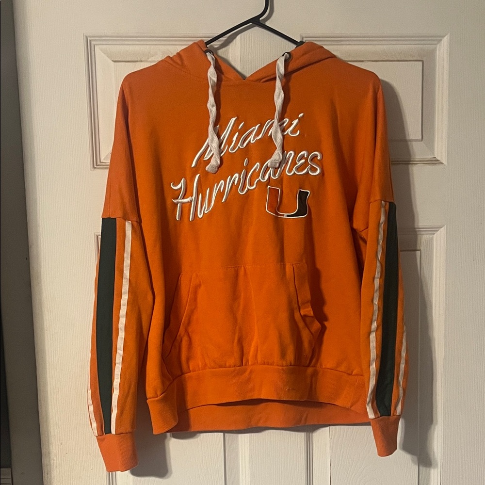 Colosseum Orange Miami Hurricanes Sweater